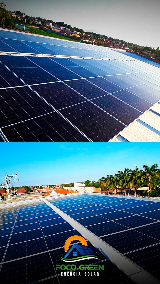 Projeto fotovoltaico instalado