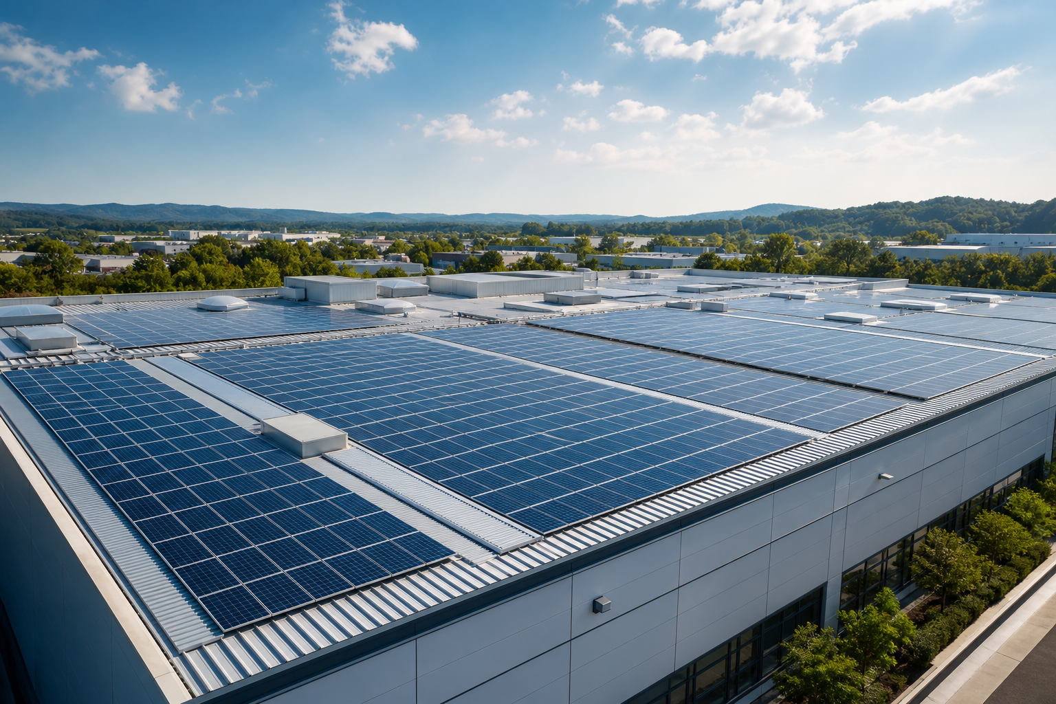 Energia solar comercial