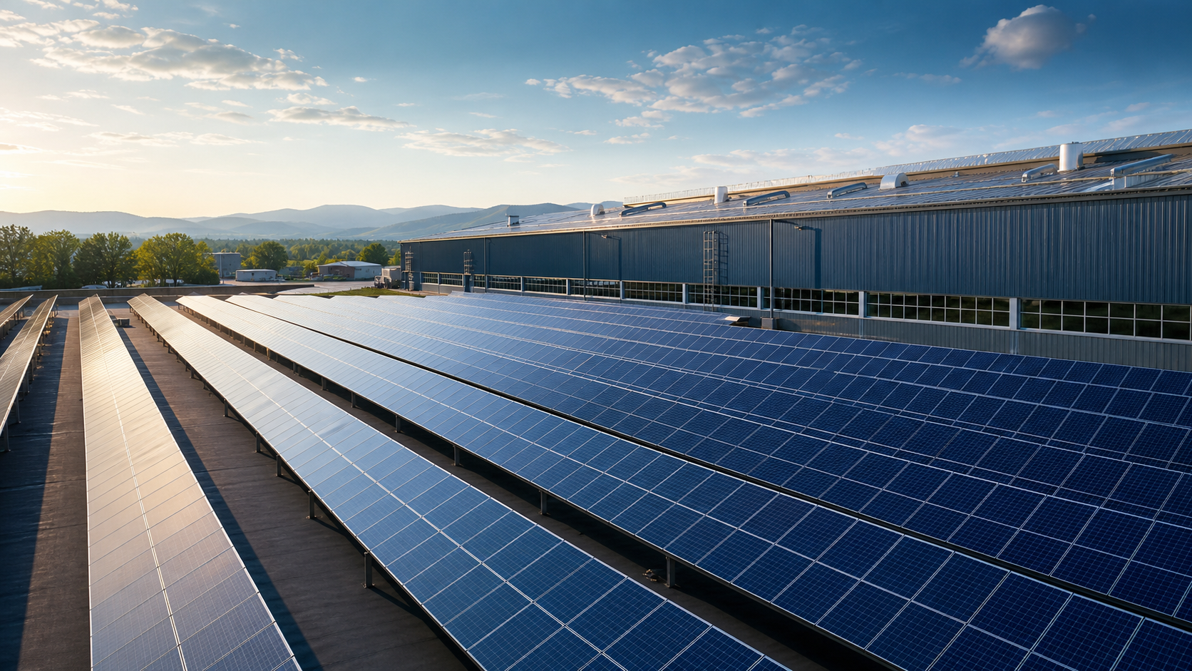 Energia solar industrial